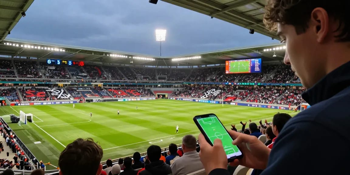 CabongTv watch live football today with expert betting predictions and live odds displayed in a thrilling stadium atmosphere.