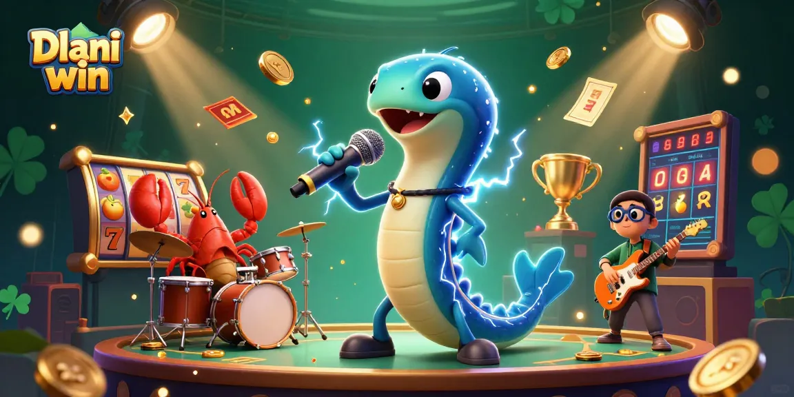 Dive into the Dhani win casino underwater experience with vibrant characters and exciting slot reels.